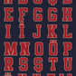 Trucker Hat - Name Collection - Custom Made Two Letters - Ekru/Kahverengi