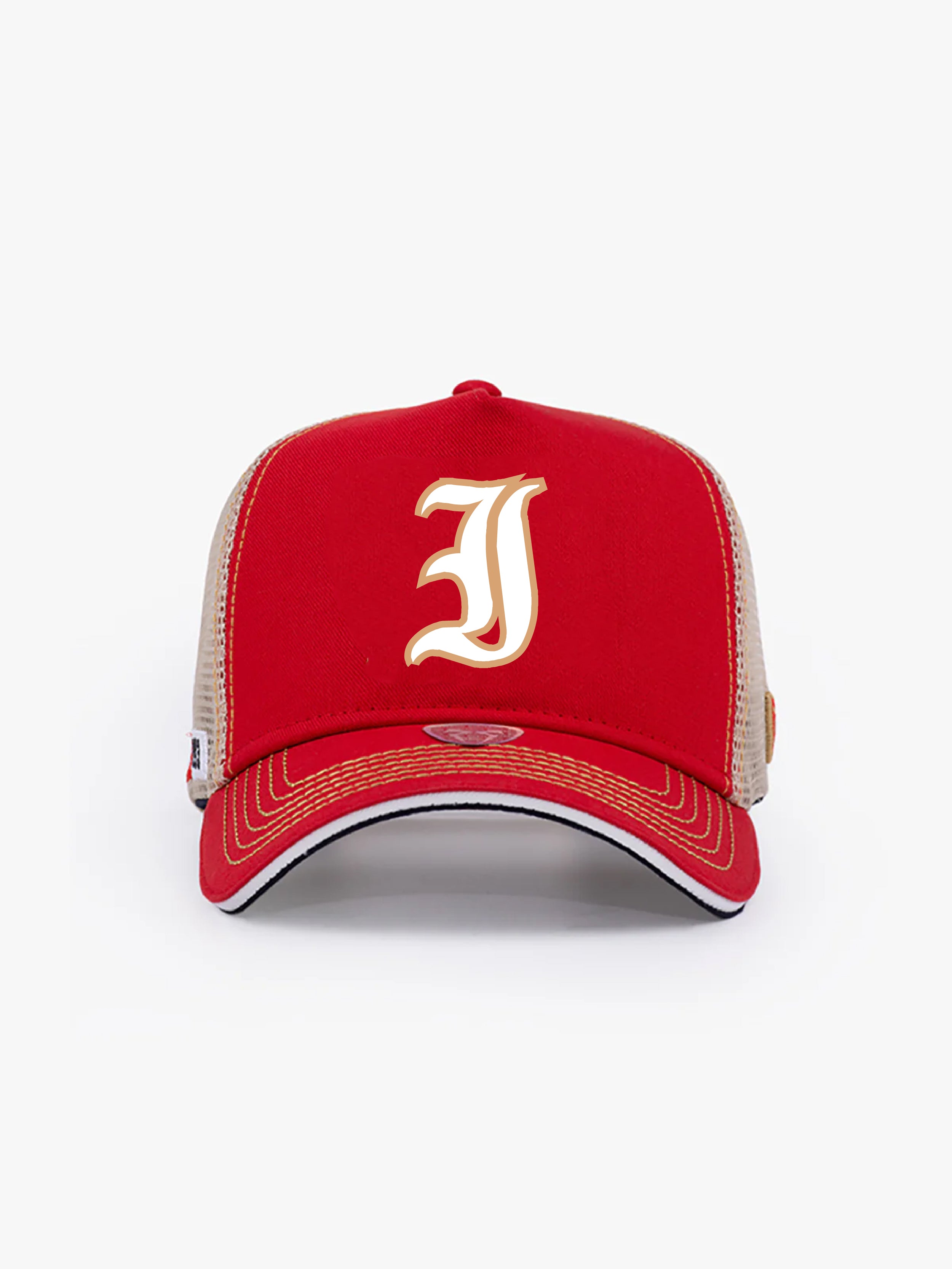 Trucker Hat - Name Collection - Custom Made - Kırmızı