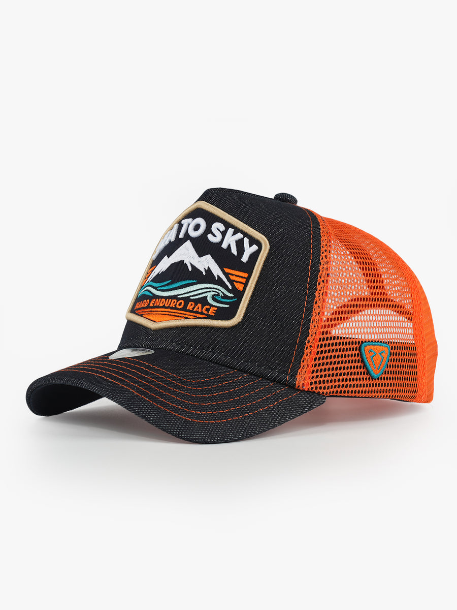 Trucker Hat - Urban Collection - Enduro Race - Denim