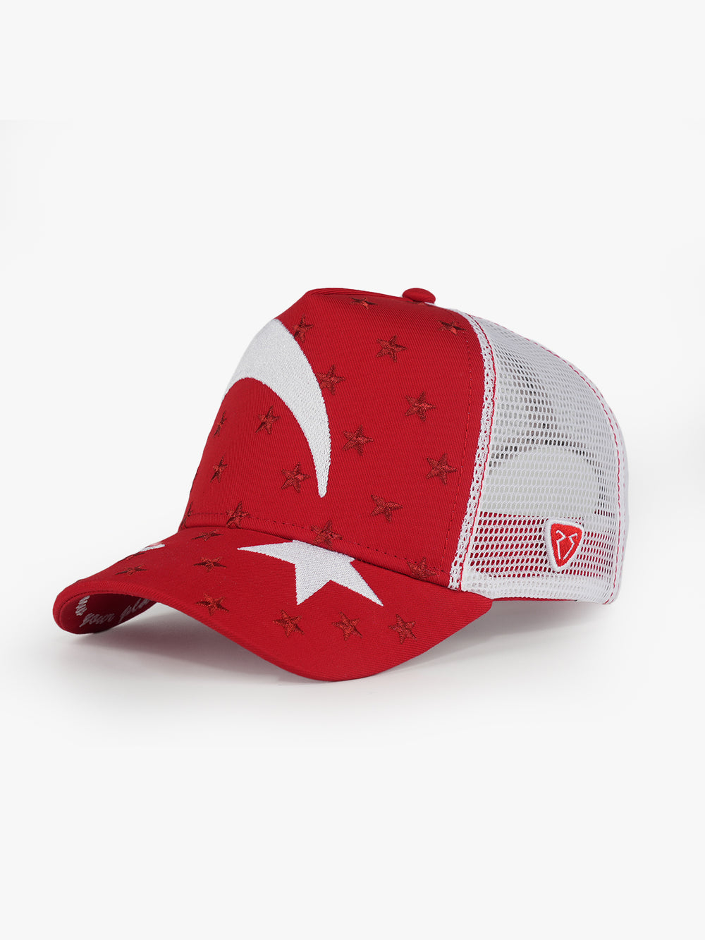 Trucker Hat - Urban Collection - Ay Yıldız - Kırmızı