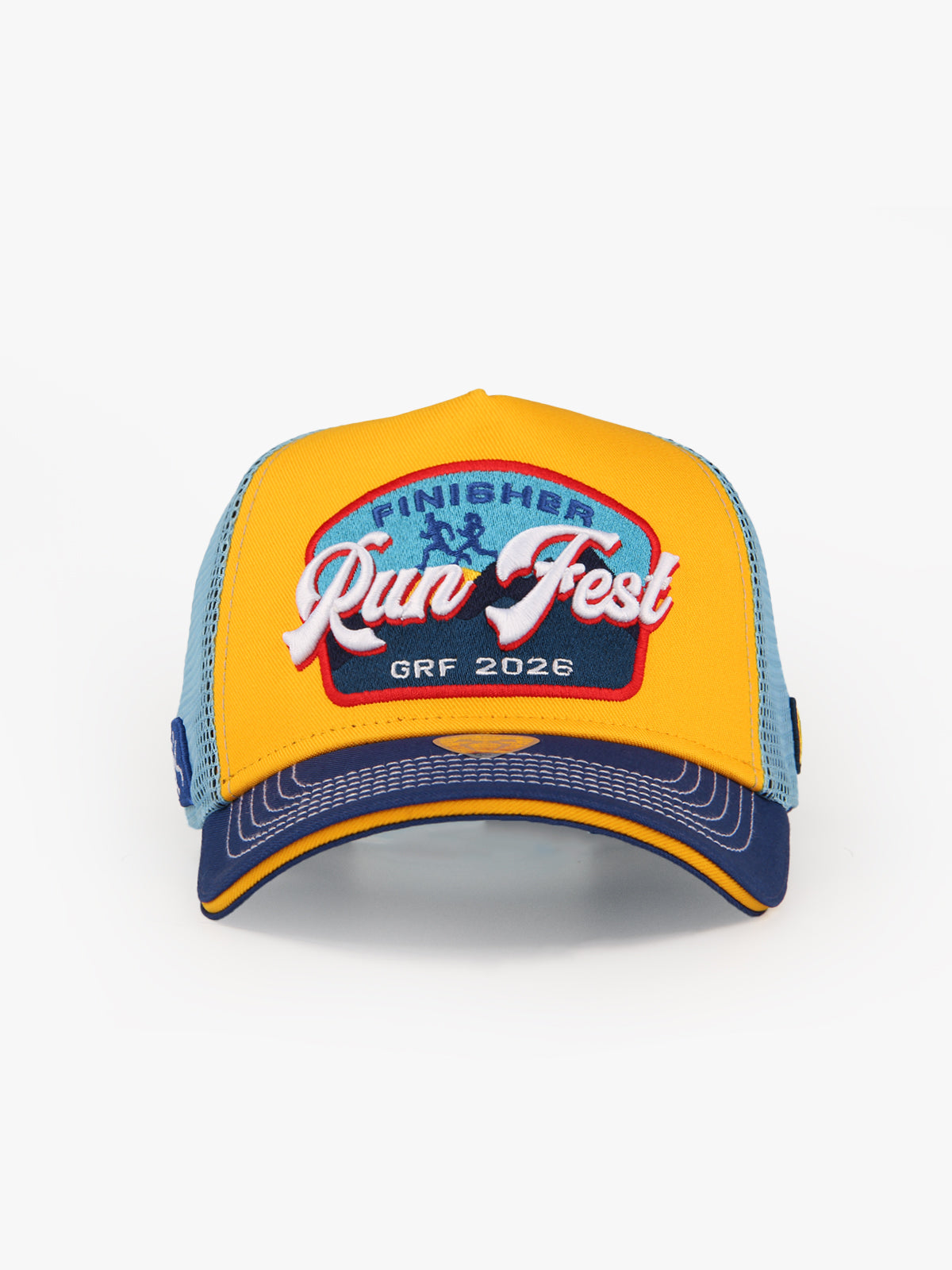 Trucker Hat - Urban Collection - Run Fest - Sarı/Mavi