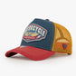 Trucker Hat - Urban Collection - Motorcycle - İndigo/Sarı