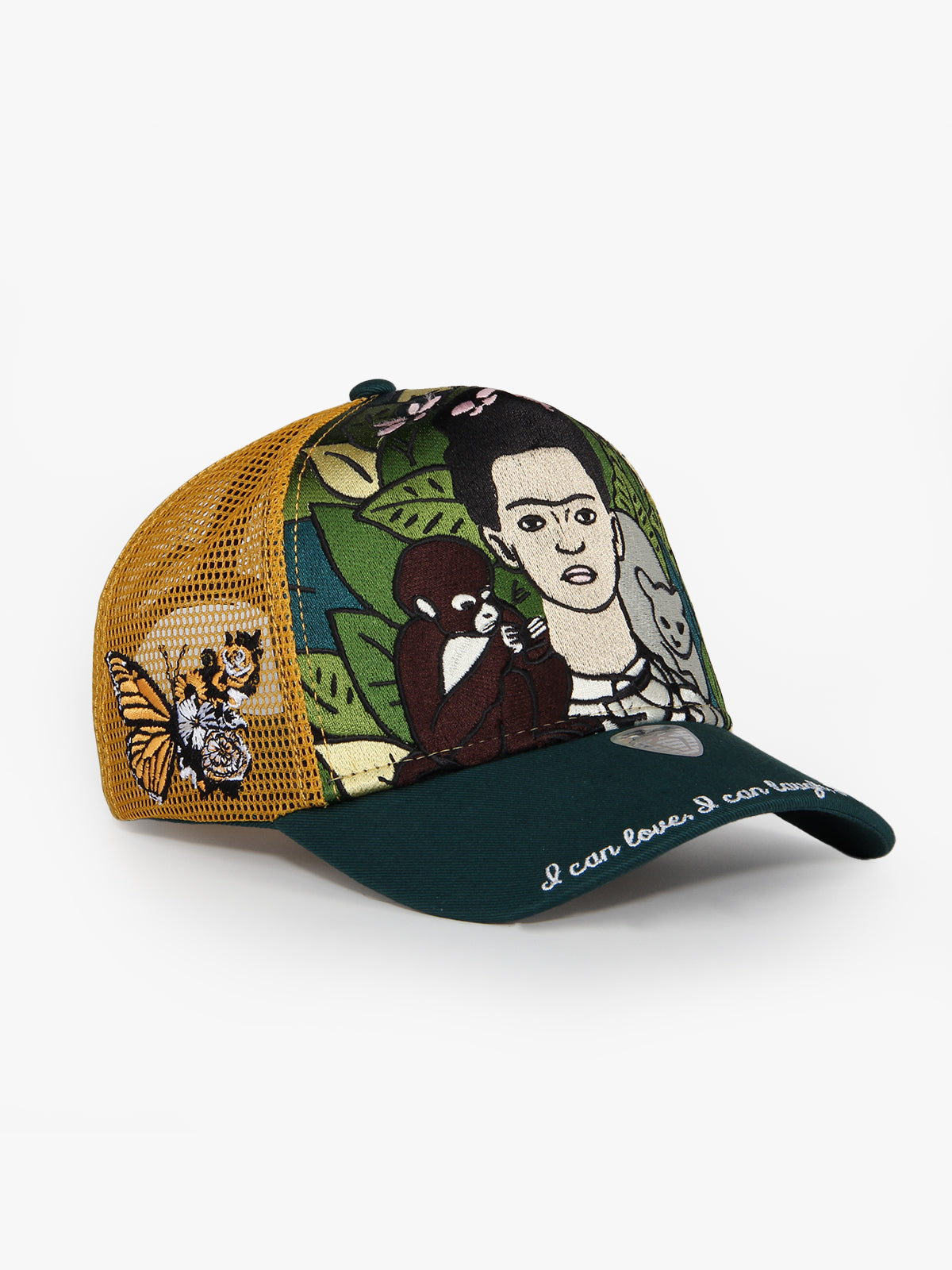 Trucker Hat - Art Collection - Frida - Yeşil