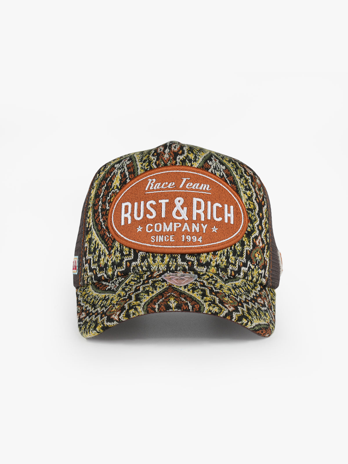 Trucker Hat - Limited Collection - Vintage Race - Yeşil/Kahverengi