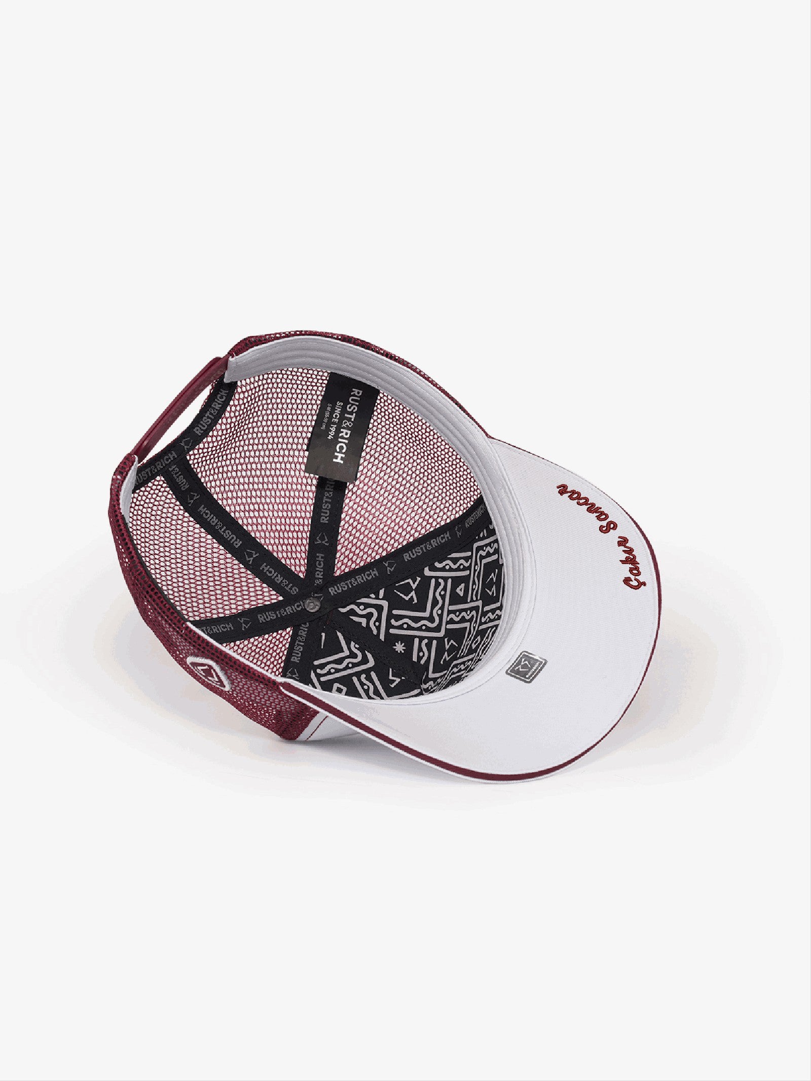 Trucker Hat - Name Collection - Custom Made - Bordo/Mavi