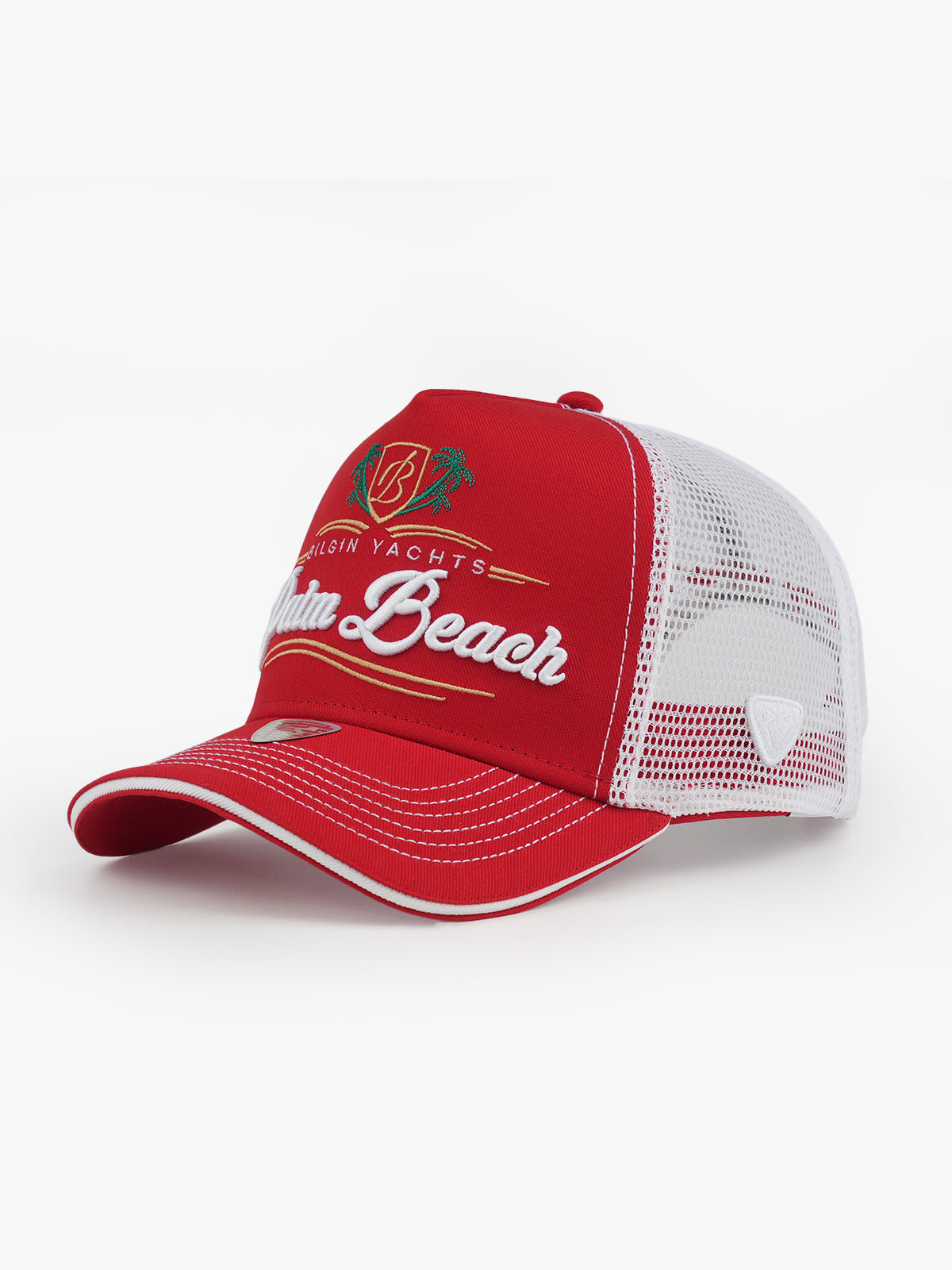 Trucker Hat - City's Collection - Bilgin Palm Beach - Kırmızı