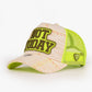 Trucker Hat - Urban Collection - Not Today - Neon Yeşil