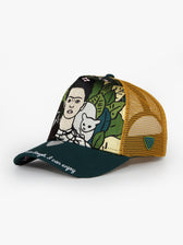 Trucker Hat - Art Collection - Frida - Yeşil