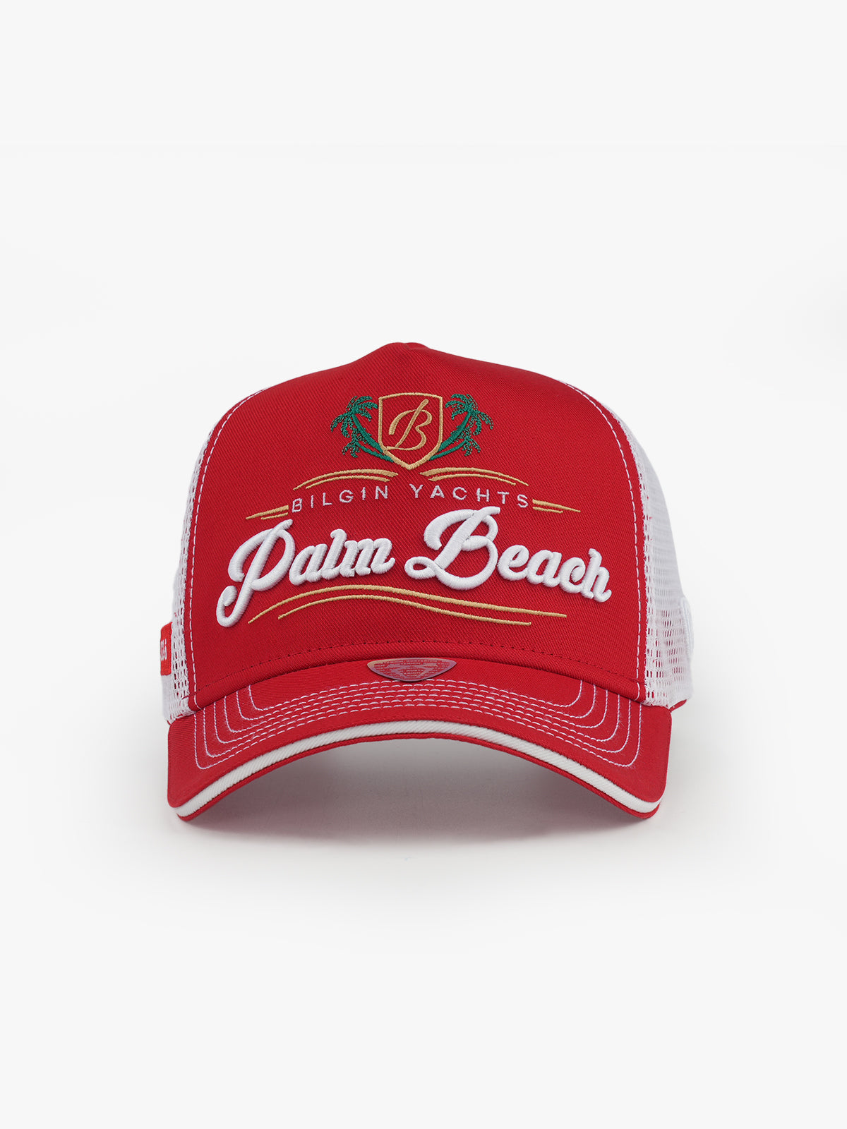 Trucker Hat - City's Collection - Bilgin Palm Beach - Kırmızı