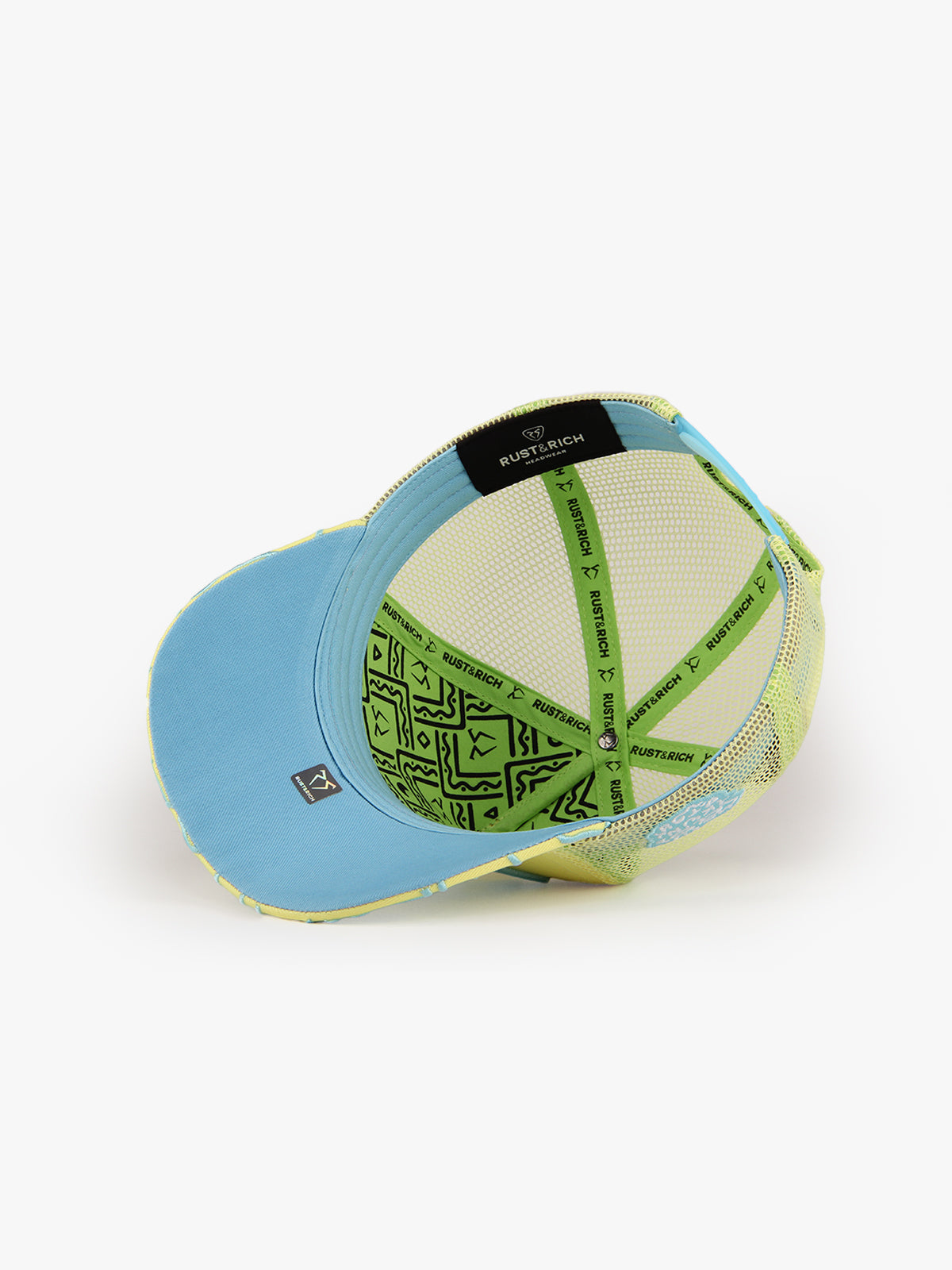 Trucker Hat - Art Collection - Doodle - Mavi/Sarı