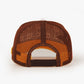 Trucker Hat - Name Collection - Custom Made Two Letters - Ekru/Kahverengi
