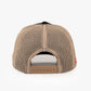 Trucker Hat - Name Collection - Custom Made Two Letters - Siyah/Bej
