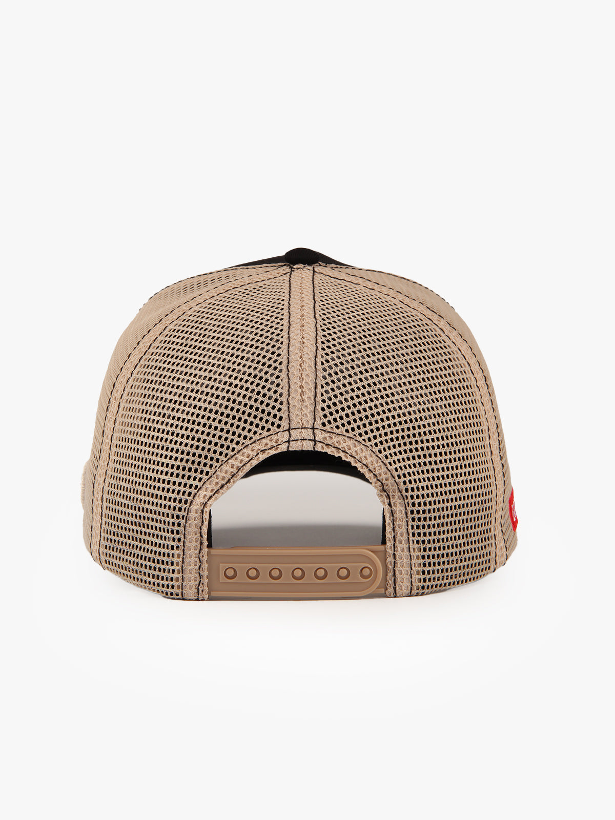 Trucker Hat - Name Collection - Custom Made Two Letters - Siyah/Bej