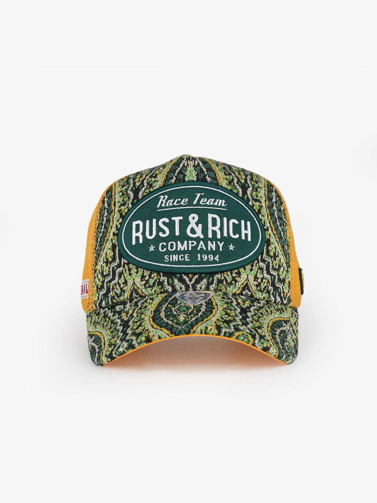 Trucker Hat - Limited Collection - Vintage Race - Yeşil/Sarı