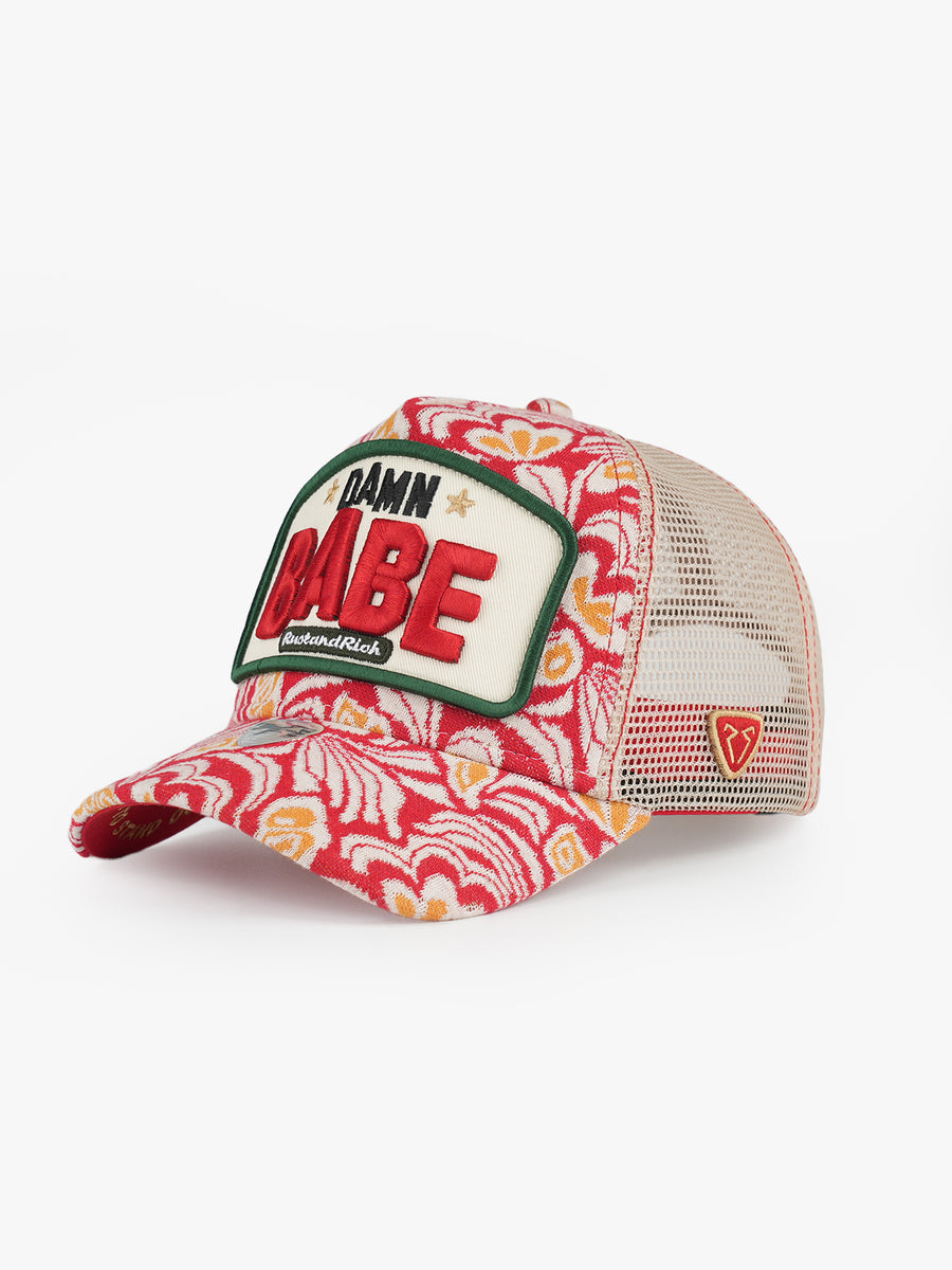 Trucker Hat - Limited Collection - Damn Babe - Kırmızı