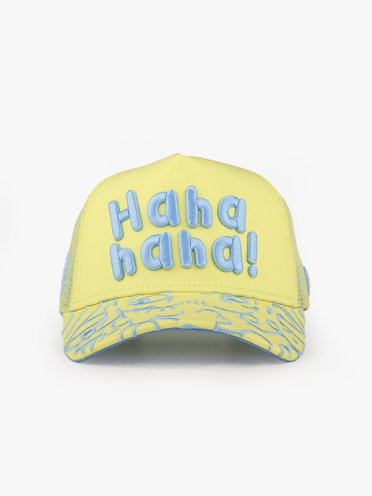 Trucker Hat - Art Collection - Doodle - Mavi/Sarı