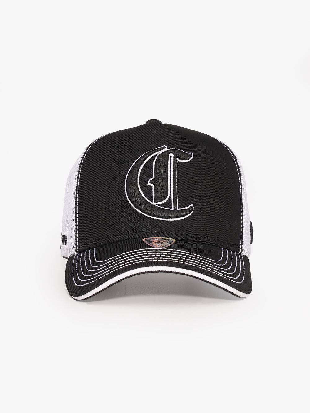 Trucker Hat - Name Collection - Custom Made - Siyah/Beyaz