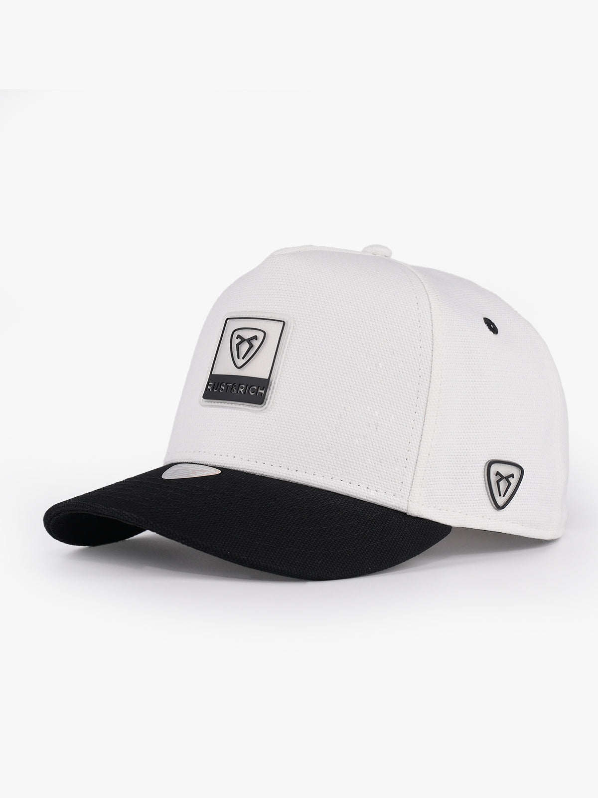 Trucker Hat - Curved Visor - Urban Collection - Contrast - Beyaz