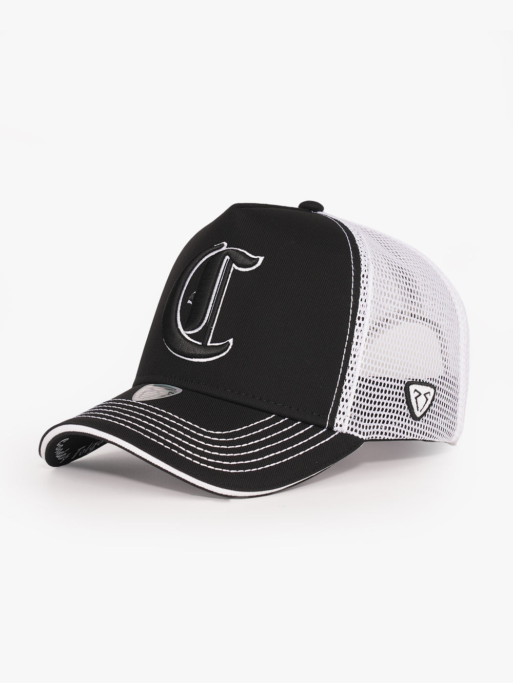 Trucker Hat - Name Collection - Custom Made - Siyah/Beyaz