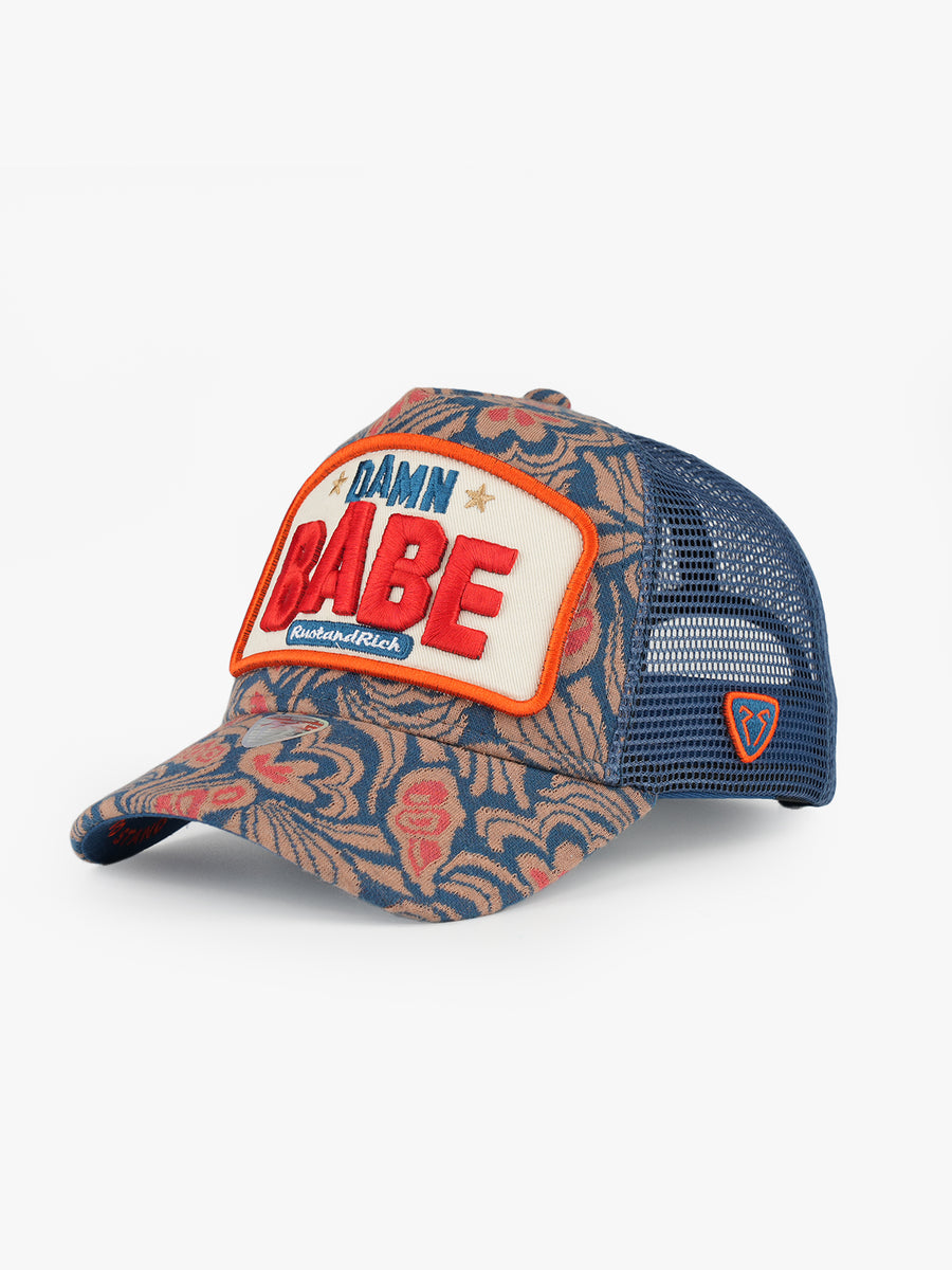 Trucker Hat - Limited Collection - Damn Babe - Mavi