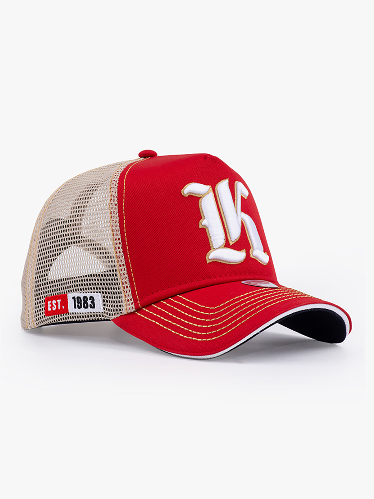 Trucker Hat - Name Collection - Custom Made - Kırmızı