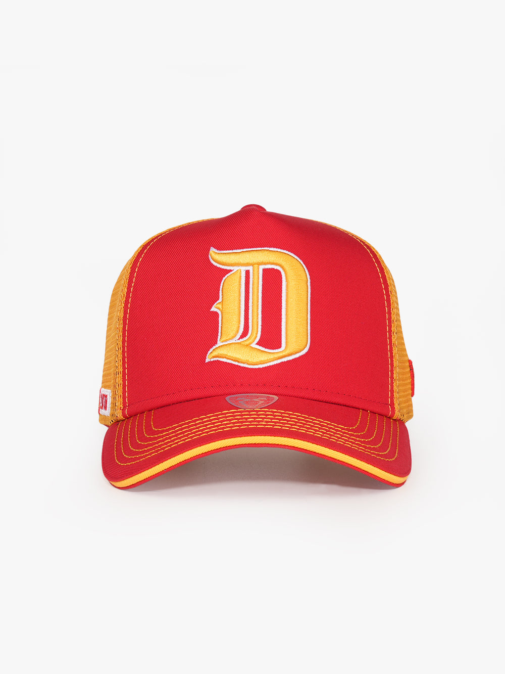 Trucker Hat - Name Collection - Custom Made - Sarı/Kırmızı