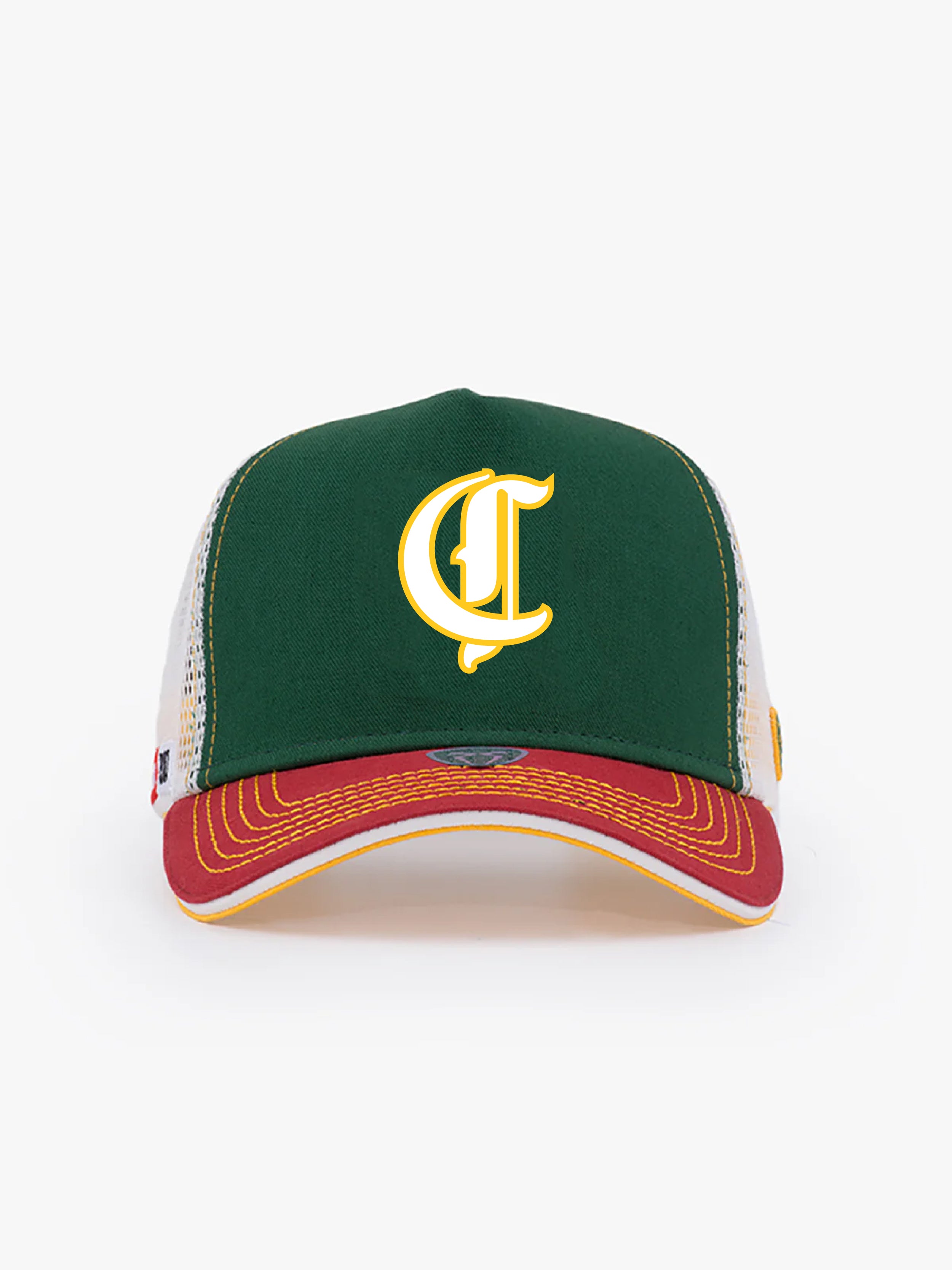 Trucker Hat - Name Collection - Custom Made - Yeşil