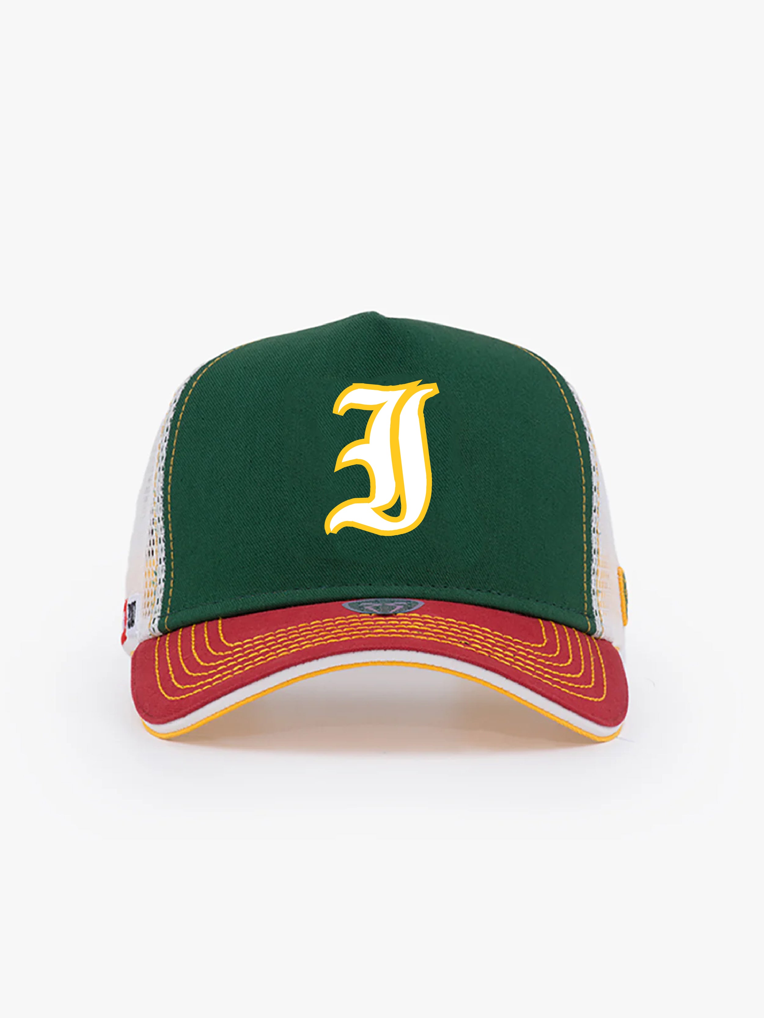 Trucker Hat - Name Collection - Custom Made - Yeşil