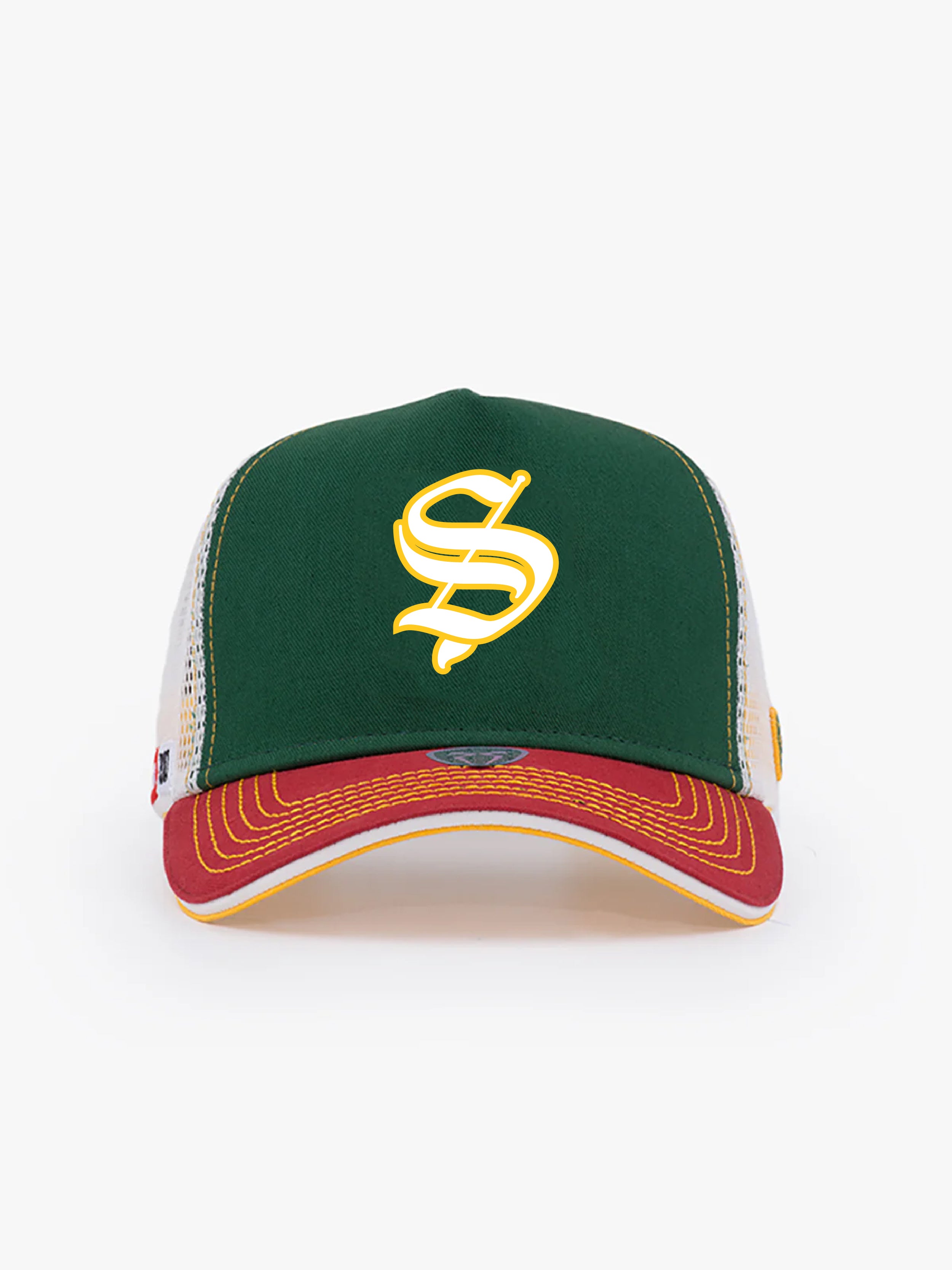 Trucker Hat - Name Collection - Custom Made - Yeşil